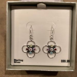 New in Box Sterling Silver Earrings